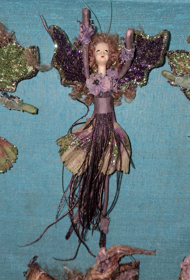 7 IMPRESIONANTES HADAS ARTESANÍA ALAMBRE Y TELA