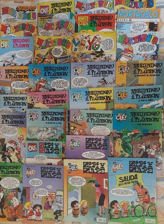 Tebeos Montadelo y Filemon