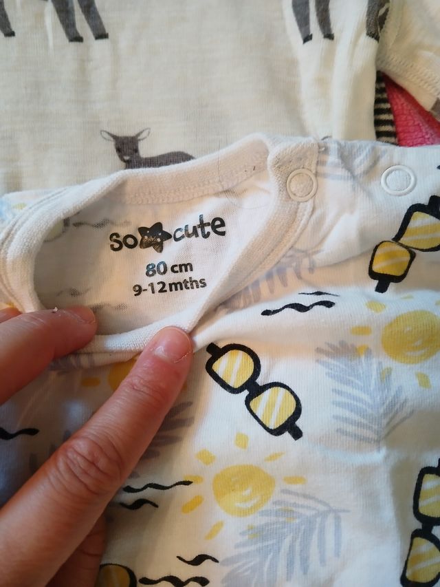 Lote ropa verano talla 80/86