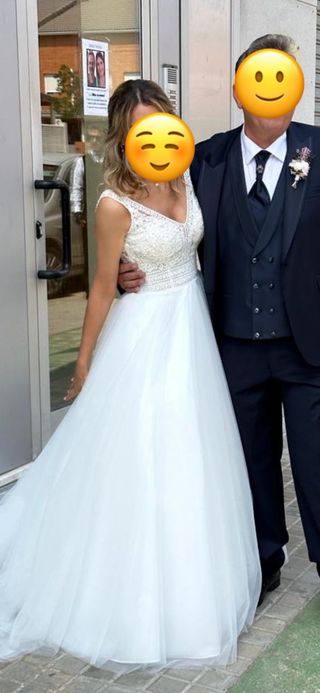 Vestido Novia Adriana Alier