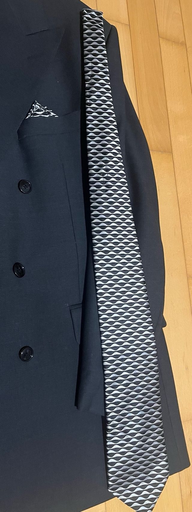 Traje gris oscuro himbre talla 56