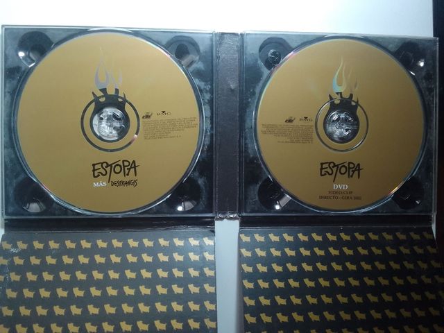 CD + DVD Estopa más destrangis
