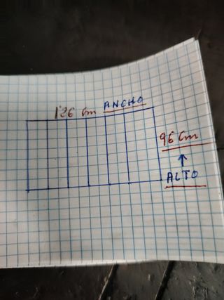 2 Rejas de aluminio