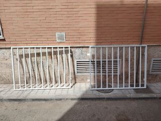 2 Rejas de aluminio