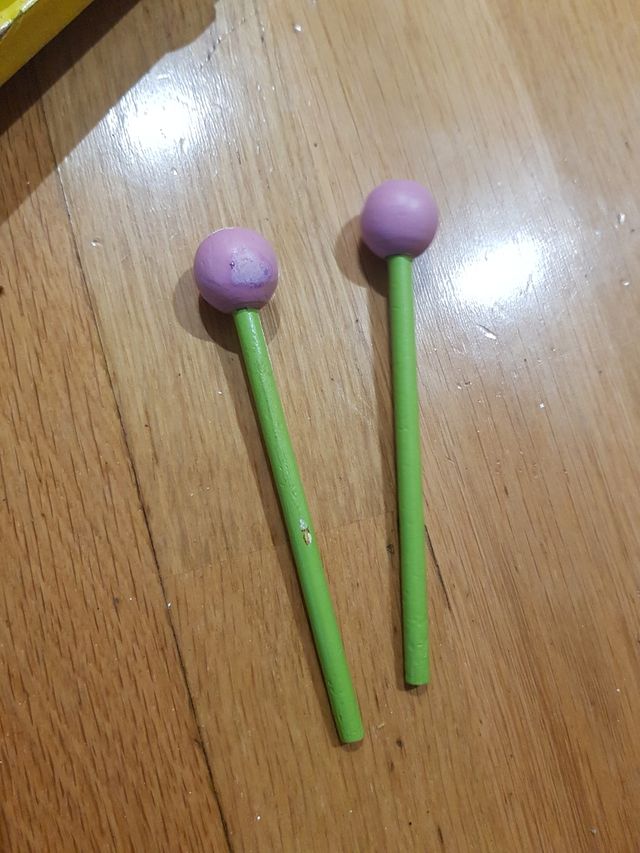 Xilófono infantil de madera