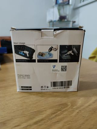 MINI ASPIRADOR INALÁMBRICO