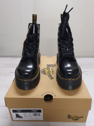 Dr. Martens Molly Black Buttero 24861001 taglia 36