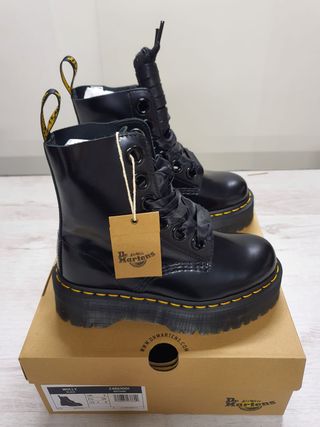 Dr. Martens Molly Black Buttero 24861001 taglia 36
