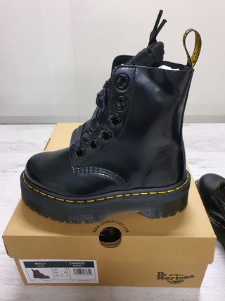 Dr. Martens Molly Black Buttero 24861001 taglia 36