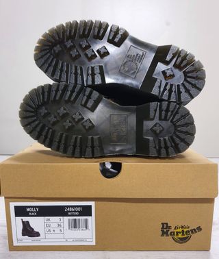 Dr. Martens Molly Black Buttero 24861001 taglia 36