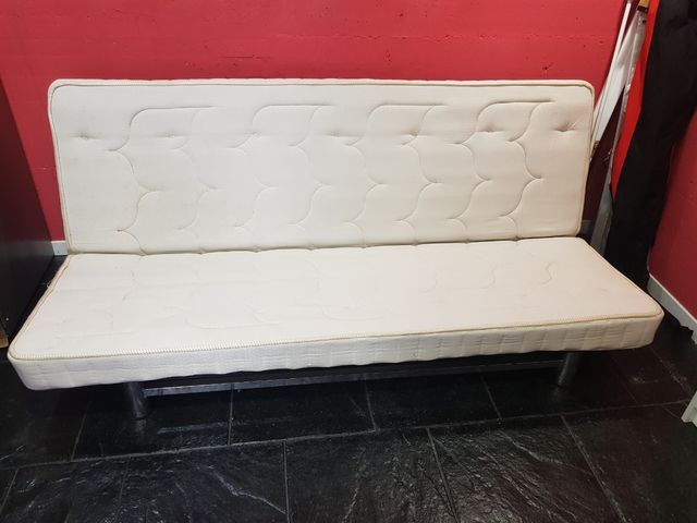 Sofá cama color gris