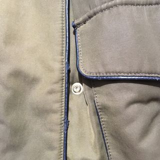 Abrigo parka chica Zara