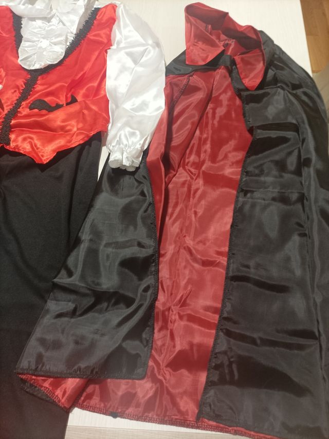 Disfraz Halloween - Drácula como nuevo (115 cm)