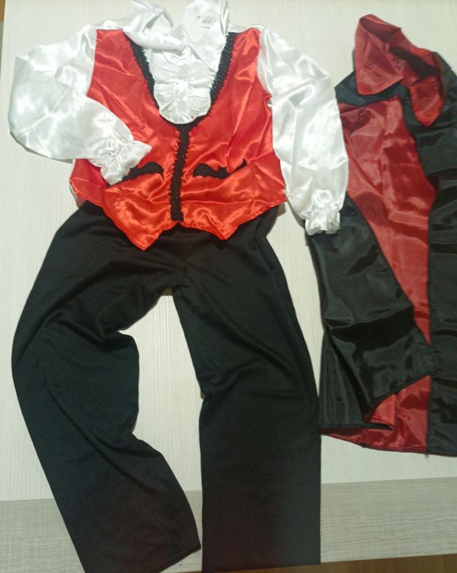 Disfraz Halloween - Drácula como nuevo (115 cm)