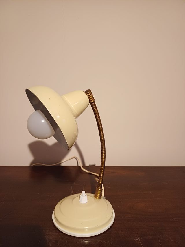 Abat-jour beige anni 60