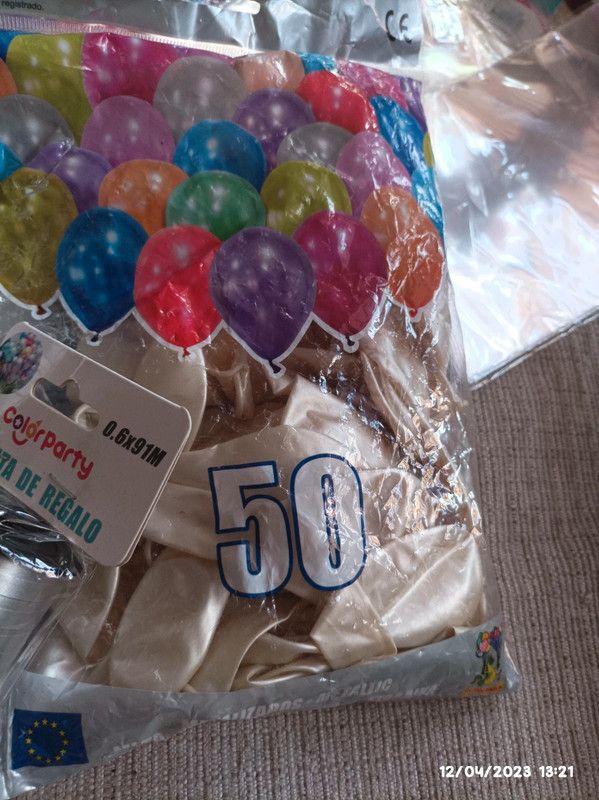 Lote fiesta, comunión, bodas, cumpleaños...