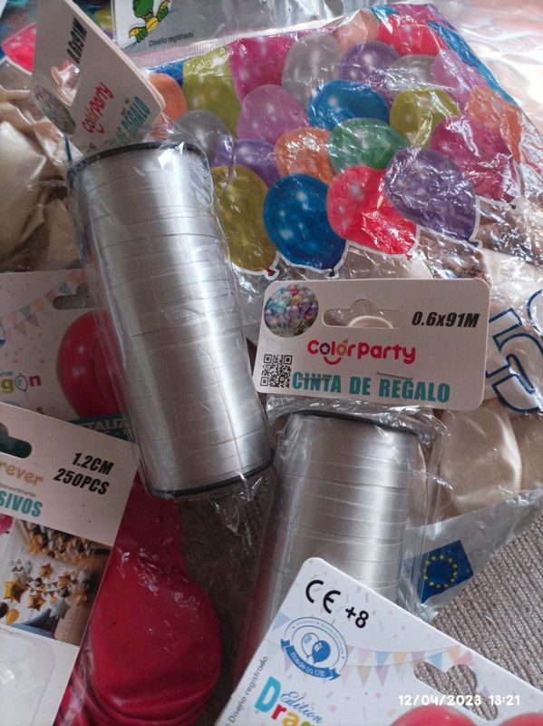 Lote fiesta, comunión, bodas, cumpleaños...