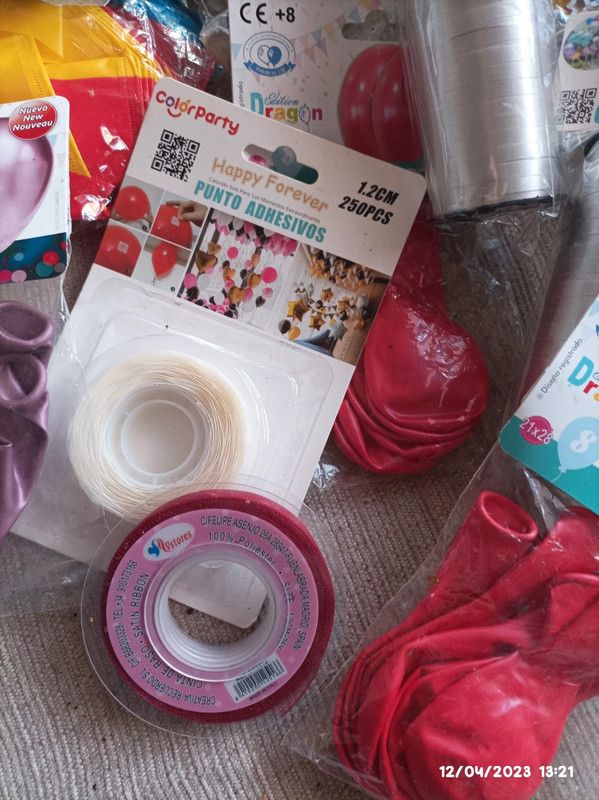 Lote fiesta, comunión, bodas, cumpleaños...