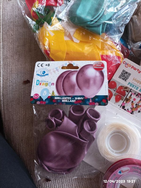 Lote fiesta, comunión, bodas, cumpleaños...