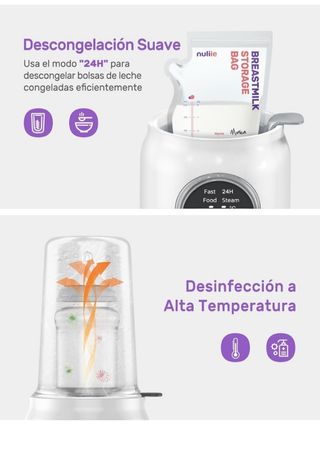 Calienta biberones 