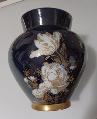 Jarrón de porcelana vintage