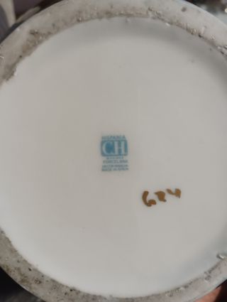 Jarrón de porcelana vintage