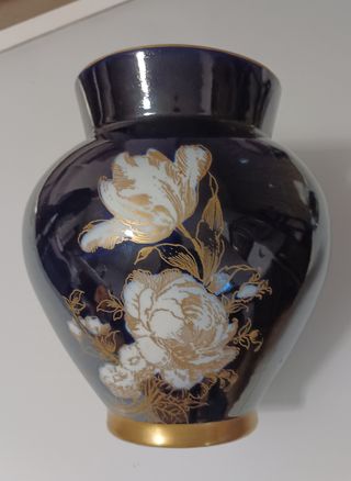 Jarrón de porcelana vintage