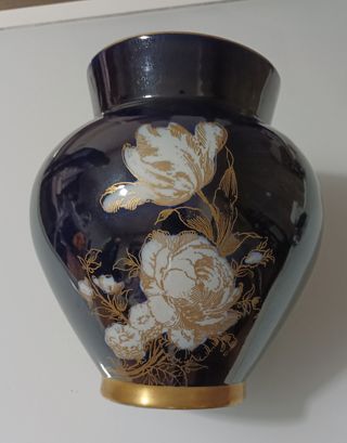 Jarrón de porcelana vintage