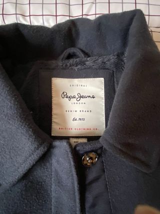 Abrigo Pepe Jeans talla 14