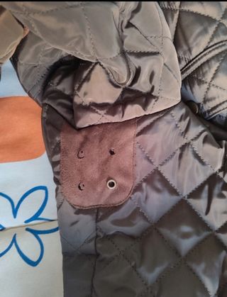 Parka acolchada de hombre.