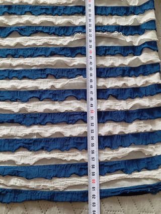 Blusa mujer de volantes y manga corta