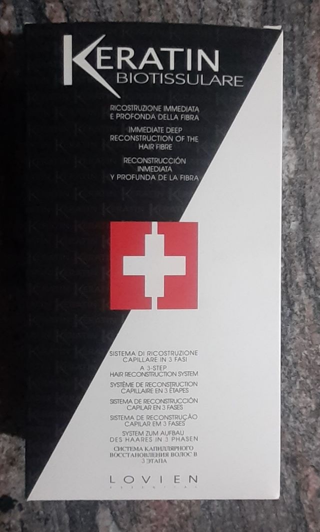 5 applicazioni KERATIN stiratura