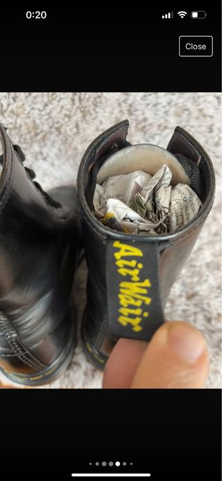 Dr. Martens negras  num 36