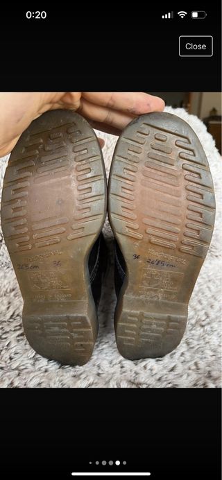 Dr. Martens negras  num 36