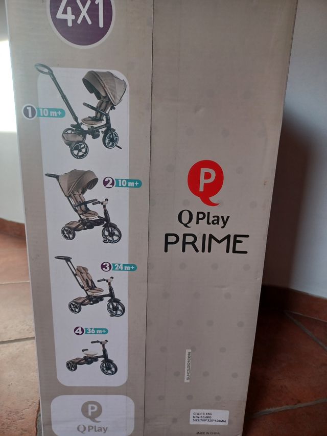 Triciclo evolutivo Q play