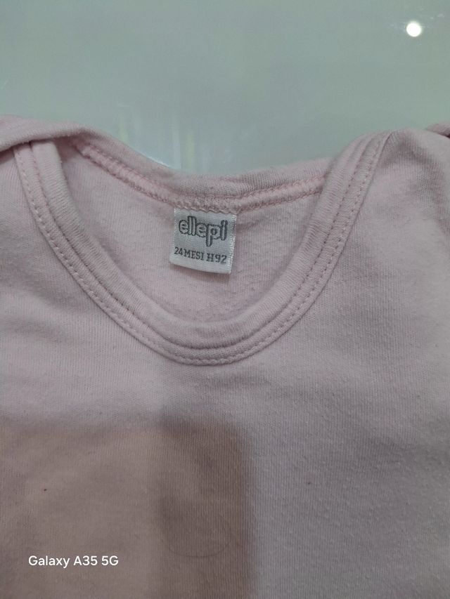 Set body caldo cotone 24 mesi