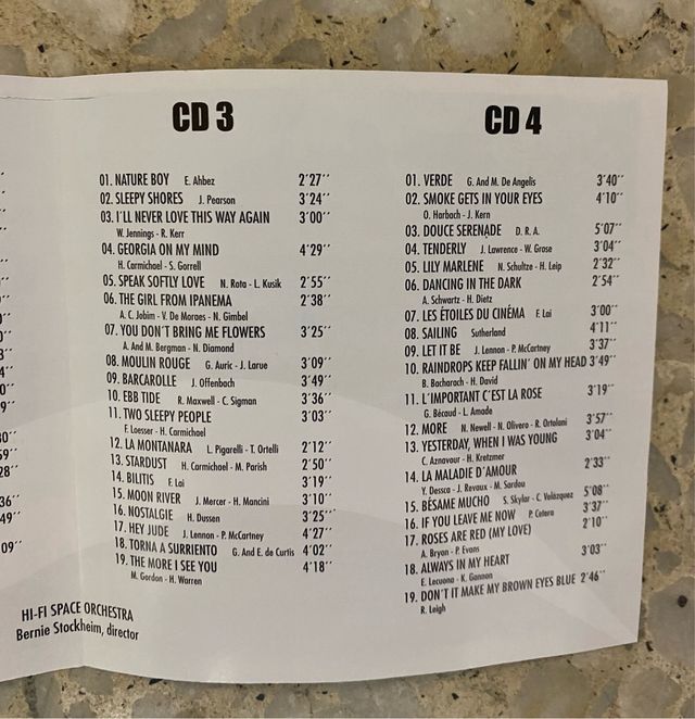 4 CD musica ambiental Melodias para mejores moment