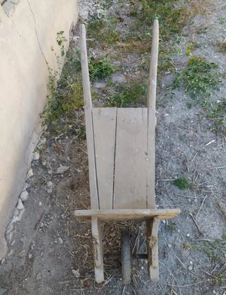 Carretilla antigua