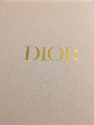 Busta e scatola originali Dior