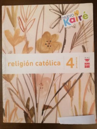 LIBRO TEXTO RELIGIÓN CATÓLICA 4 PRIMARIA CUARTO SM
