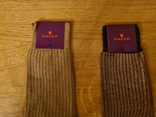 Set di 2 calze lurex