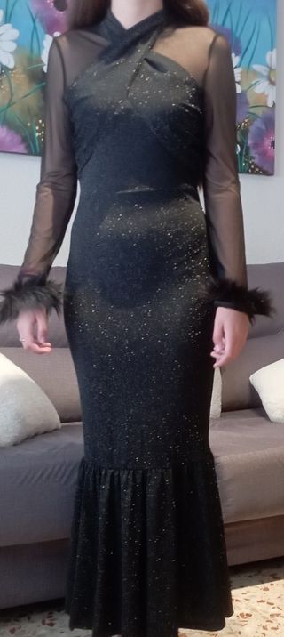 Vestido negro de fiesta 