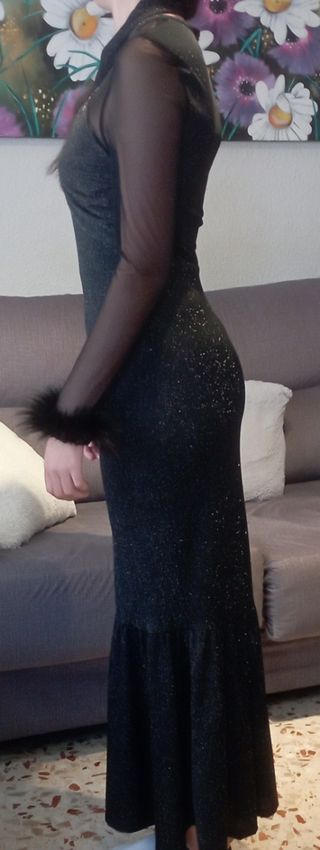 Vestido negro de fiesta 