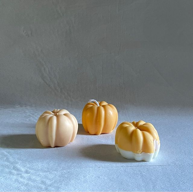 Velas de soja con aroma “ Calabaza”