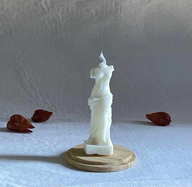 Velas de soja aromaticas “Estatua de belleza”