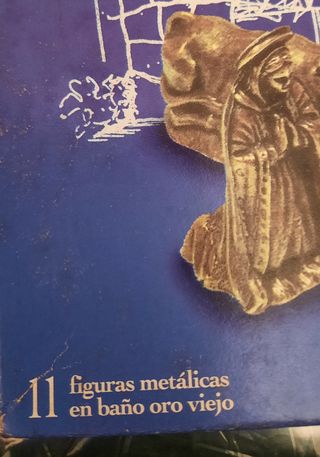 Belén metal oro viejo