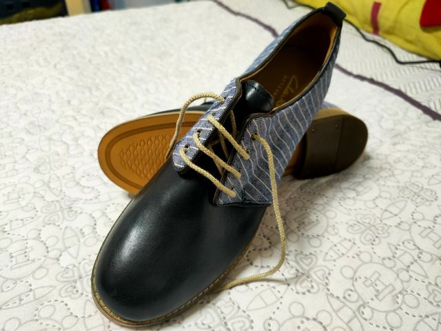 Zapatos de mujer con cordones taya 37,5