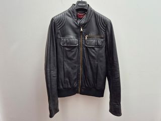 CAZADORA PIEL ZARA MAN TALLA M