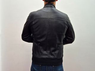 CAZADORA PIEL ZARA MAN TALLA M