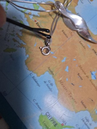 Colgante+cadena de plata